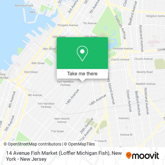 14 Avenue Fish Market (Loffler Michigan Fish) map