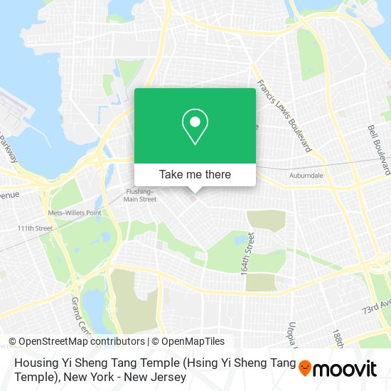 Housing Yi Sheng Tang Temple map