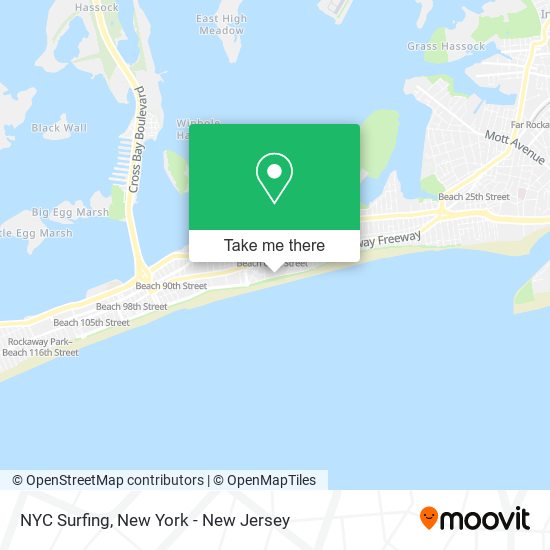 NYC Surfing map