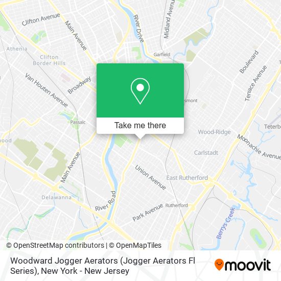 Woodward Jogger Aerators (Jogger Aerators Fl Series) map