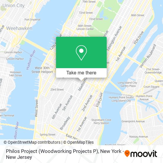 Mapa de Philos Project (Woodworking Projects P)