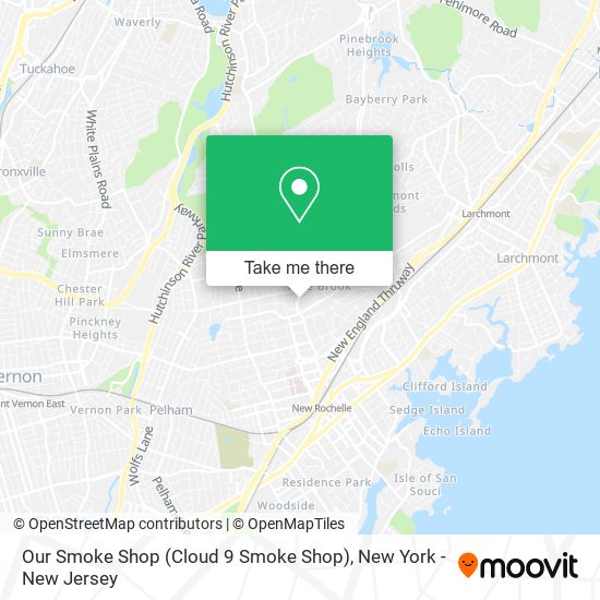 Mapa de Our Smoke Shop (Cloud 9 Smoke Shop)