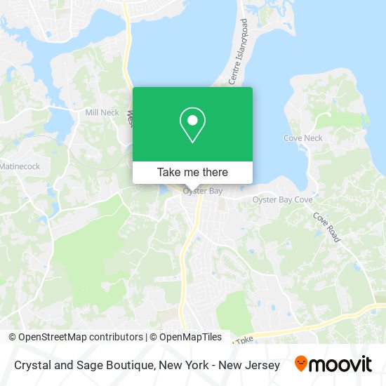 Mapa de Crystal and Sage Boutique