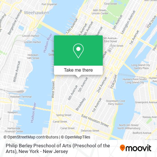 Mapa de Philip Berley Preschool of Arts (Preschool of the Arts)