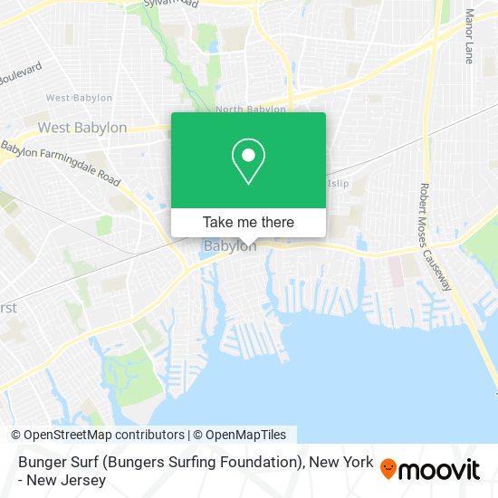 Bunger Surf (Bungers Surfing Foundation) map