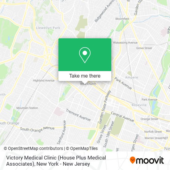 Mapa de Victory Medical Clinic (House Plus Medical Associates)