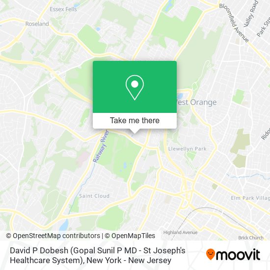David P Dobesh (Gopal Sunil P MD - St Joseph's Healthcare System) map