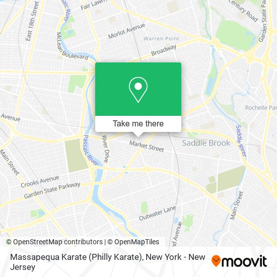 Mapa de Massapequa Karate (Philly Karate)