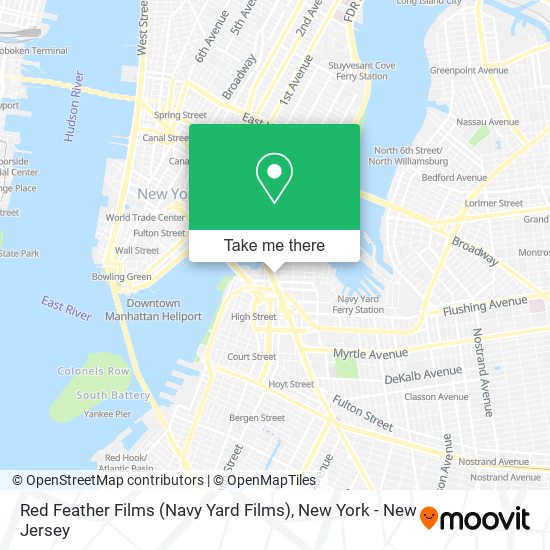 Red Feather Films (Navy Yard Films) map