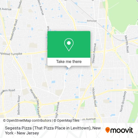 Mapa de Segesta Pizza (That Pizza Place in Levittown)