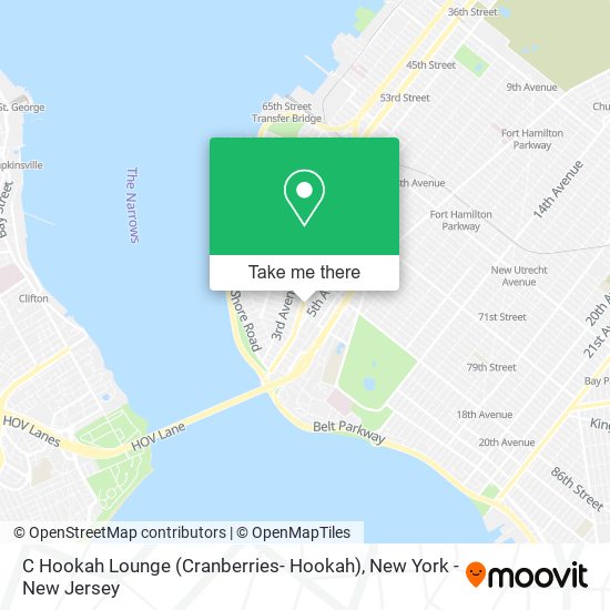 Mapa de C Hookah Lounge (Cranberries- Hookah)