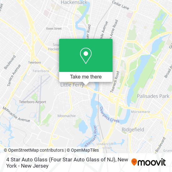 4 Star Auto Glass (Four Star Auto Glass of NJ) map