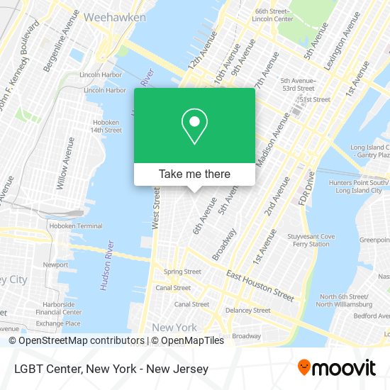 LGBT Center map
