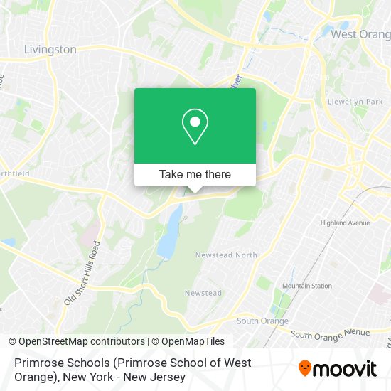 Mapa de Primrose Schools (Primrose School of West Orange)