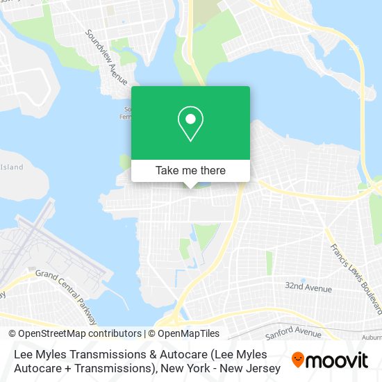 Mapa de Lee Myles Transmissions & Autocare