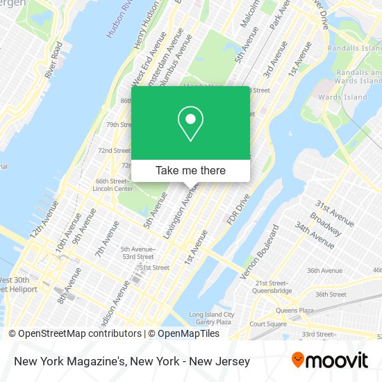 New York Magazine's map