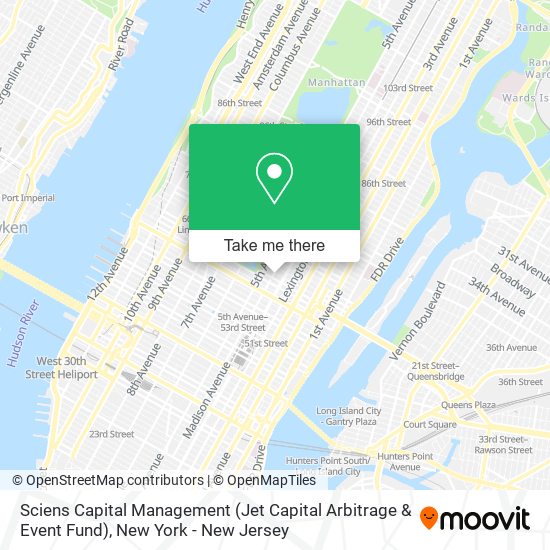 Mapa de Sciens Capital Management (Jet Capital Arbitrage & Event Fund)