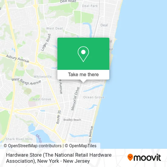Hardware Store (The National Retail Hardware Association) map