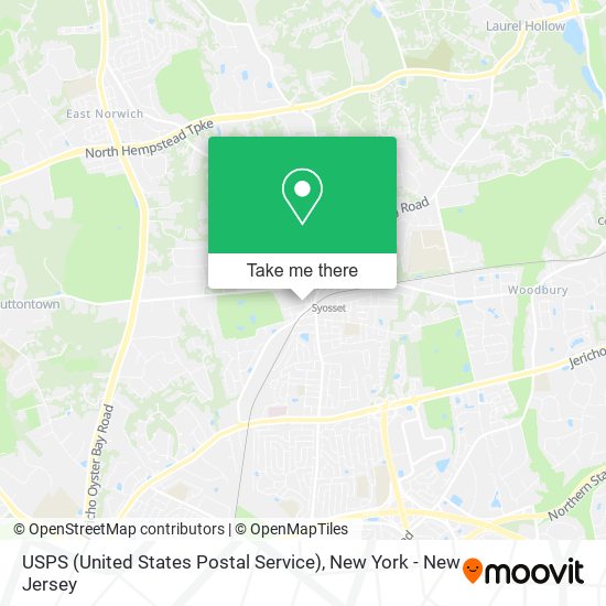 USPS (United States Postal Service) map