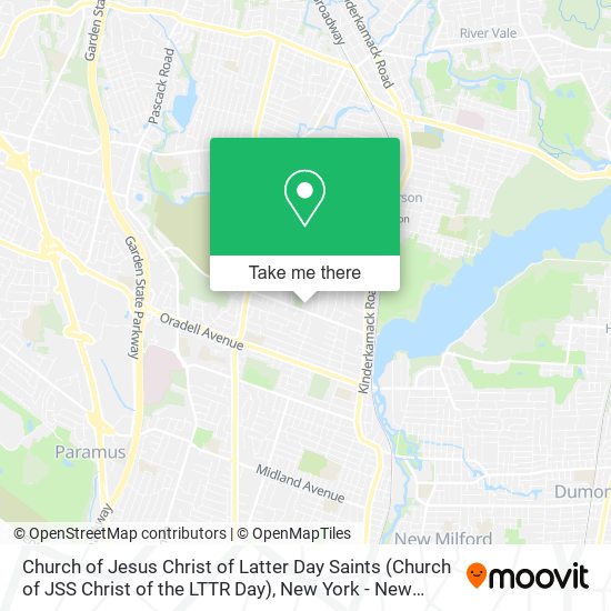 Mapa de Church of Jesus Christ of Latter Day Saints (Church of JSS Christ of the LTTR Day)