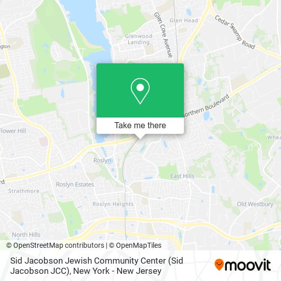 Sid Jacobson Jewish Community Center (Sid Jacobson JCC) map