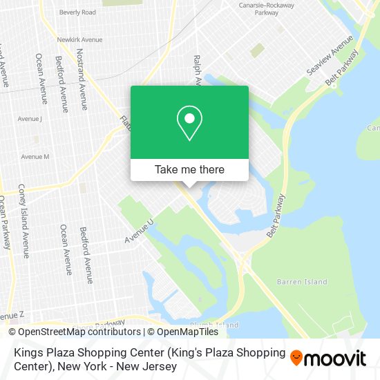 Kings Plaza Shopping Center (King's Plaza Shopping Center) map