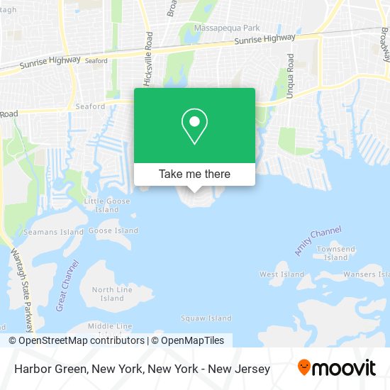 Harbor Green, New York map