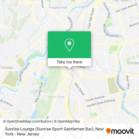 Sunrise Lounge (Sunrise Sport Gentlemen Bar) map