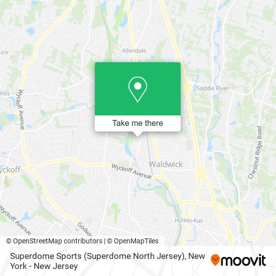 Mapa de Superdome Sports (Superdome North Jersey)