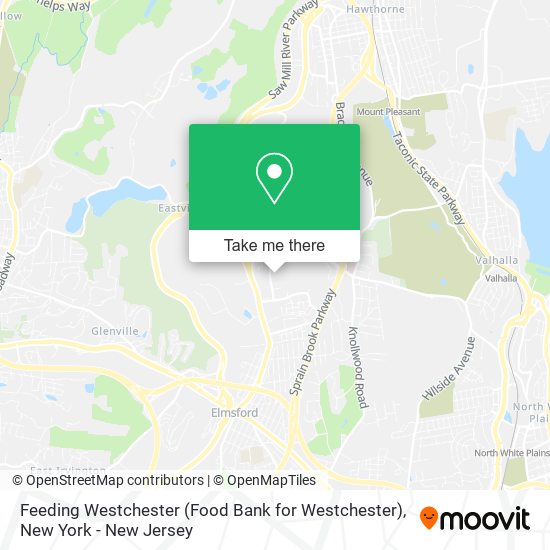 Feeding Westchester (Food Bank for Westchester) map