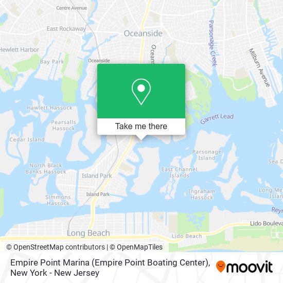 Empire Point Marina (Empire Point Boating Center) map