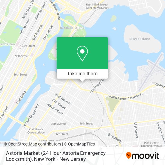 Astoria Market (24 Hour Astoria Emergency Locksmith) map