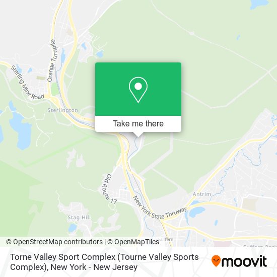 Mapa de Torne Valley Sport Complex (Tourne Valley Sports Complex)