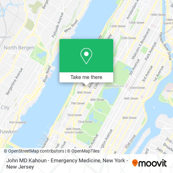 John MD Kahoun - Emergency Medicine map