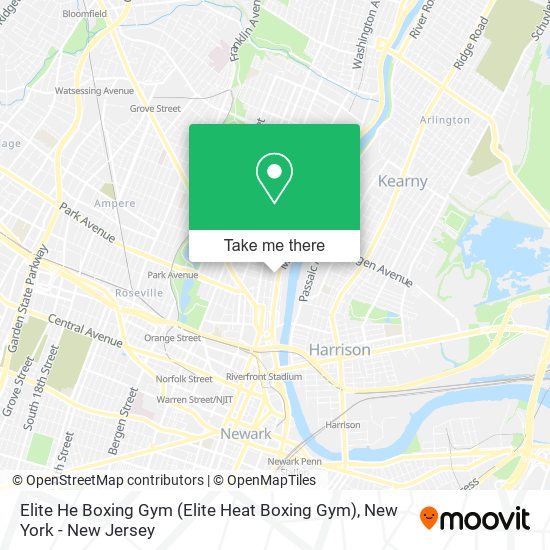 Elite He Boxing Gym map