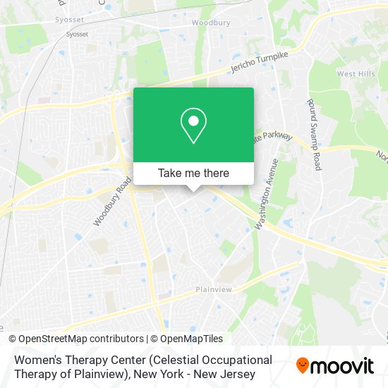 Mapa de Women's Therapy Center (Celestial Occupational Therapy of Plainview)