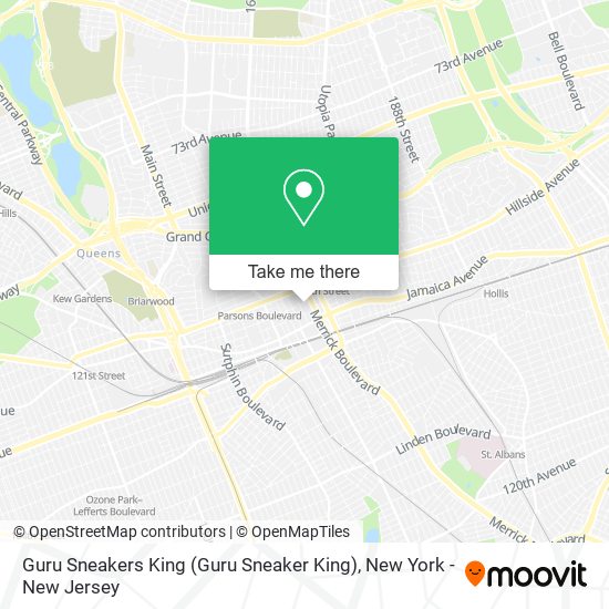 Guru Sneakers King (Guru Sneaker King) map