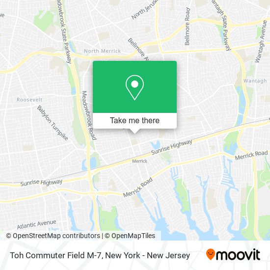 Toh Commuter Field M-7 map