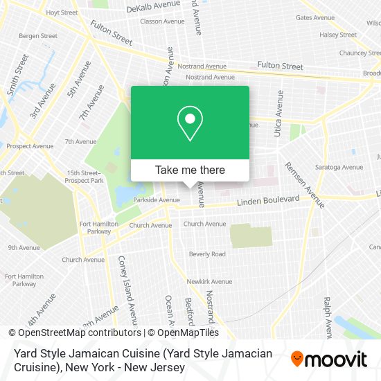 Yard Style Jamaican Cuisine (Yard Style Jamacian Cruisine) map