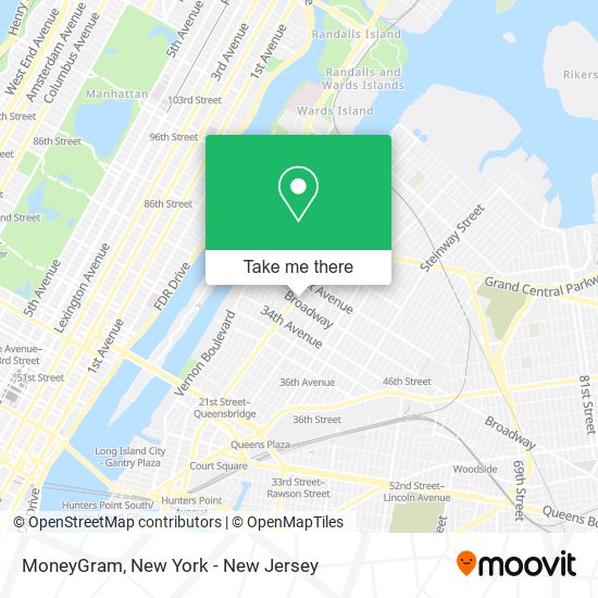 MoneyGram map