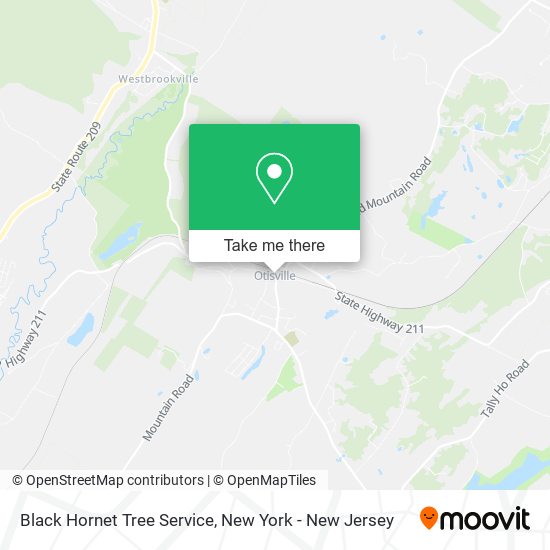 Black Hornet Tree Service map