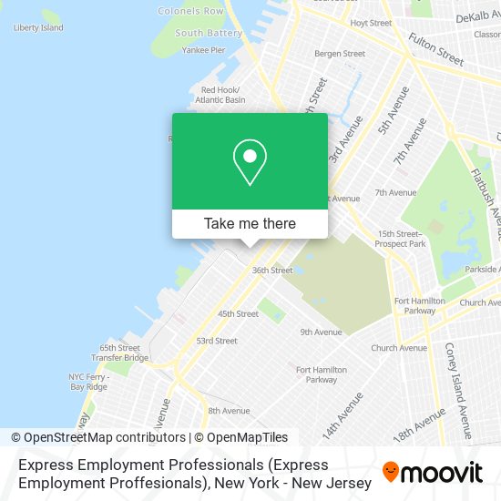 Express Employment Professionals (Express Employment Proffesionals) map