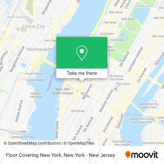 Mapa de Floor Covering New York