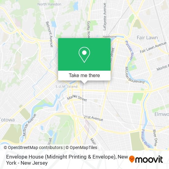 Envelope House (Midnight Printing & Envelope) map