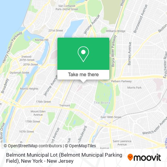 Belmont Municipal Lot (Belmont Municipal Parking Field) map