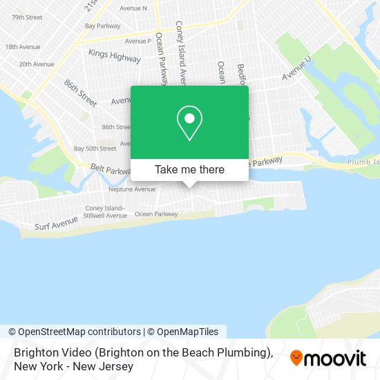 Mapa de Brighton Video (Brighton on the Beach Plumbing)