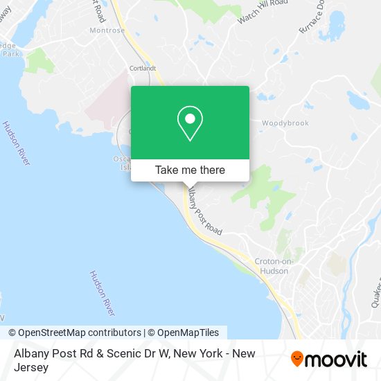 Mapa de Albany Post Rd & Scenic Dr W