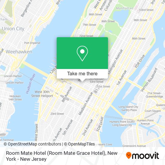 Room Mate Hotel map