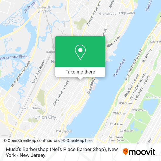 Mapa de Muda's Barbershop (Nel's Place Barber Shop)