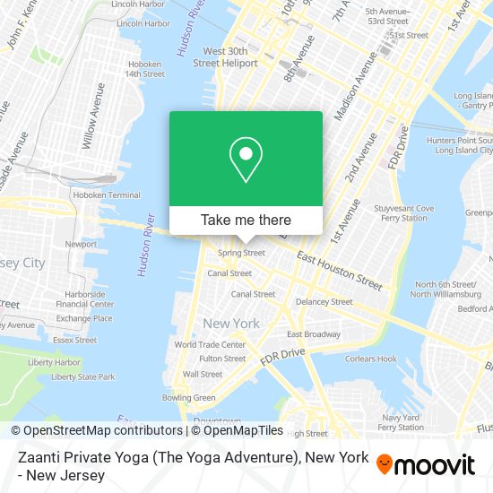 Zaanti Private Yoga (The Yoga Adventure) map